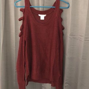 Burgundy Sweater